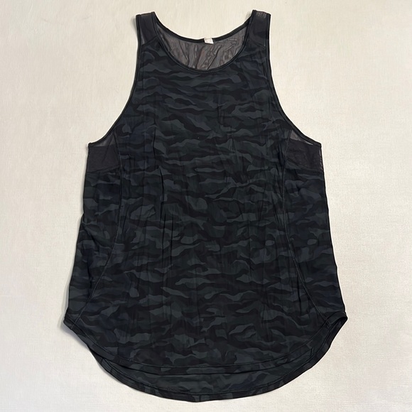 lululemon athletica Tops - 35. Lululemon Sculpt Tank Top Camouflage